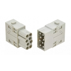 Han® EE Push-In module male 0,5-2,5mm² - 09140085001