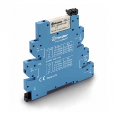 Przekaźnikowy moduł sprzęgający 6,2mm MasterBASIC,1P 6A 24VAC/DC, styki AgNi , zaciski śrubowe, 39.11.0.024.0060