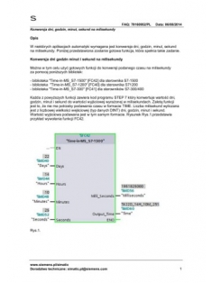 Stercontrol - FAQ S7-1200: Konwersja dni, godzin, minut, sekund na milisekundy