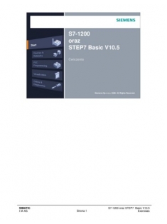 Stercontrol - S7-1200 oraz STEP7 Basic V10.5 - ćwiczenia