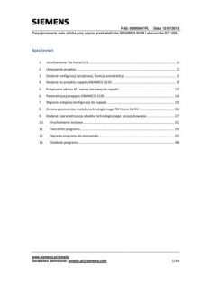 Stercontrol - FAQ S7-1500: Pozycjonowanie wału silnika przy użyciu przekształtnika SINAMICS G120 i sterownika S7-1500