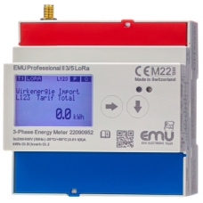 3-fazowy licznik energii MID - EMU Professional II 3/5 LoRa zew, antena - P21A000LE