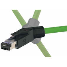 Wtyczka kątowa Profinet RJI RJ45 PN Kat.5, 4p IDC - 09451511121