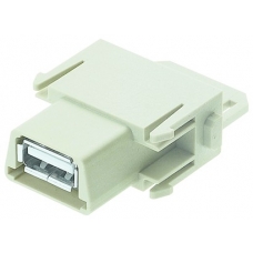 Han 1 Mod-F USB panel feed through - 09140014701
