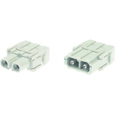 Han 40A axial module, male 6-10 mm² - 09140022602