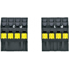 PNOZ X Set spring loaded terminals P1+P2 - 374290