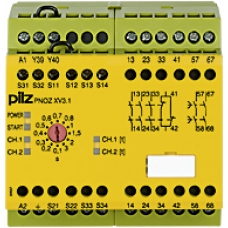 PNOZ XV3.1 3/24-240VACDC 3no 1nc 2no t - 774612