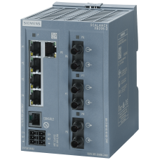 SCALANCE XB205-3 switch zarządzalny 5X 10/100 MBIT/S RJ45 3X MM FO ST-PORT 1X CONSOLE PORT - 6GK5205-3BB00-2AB2